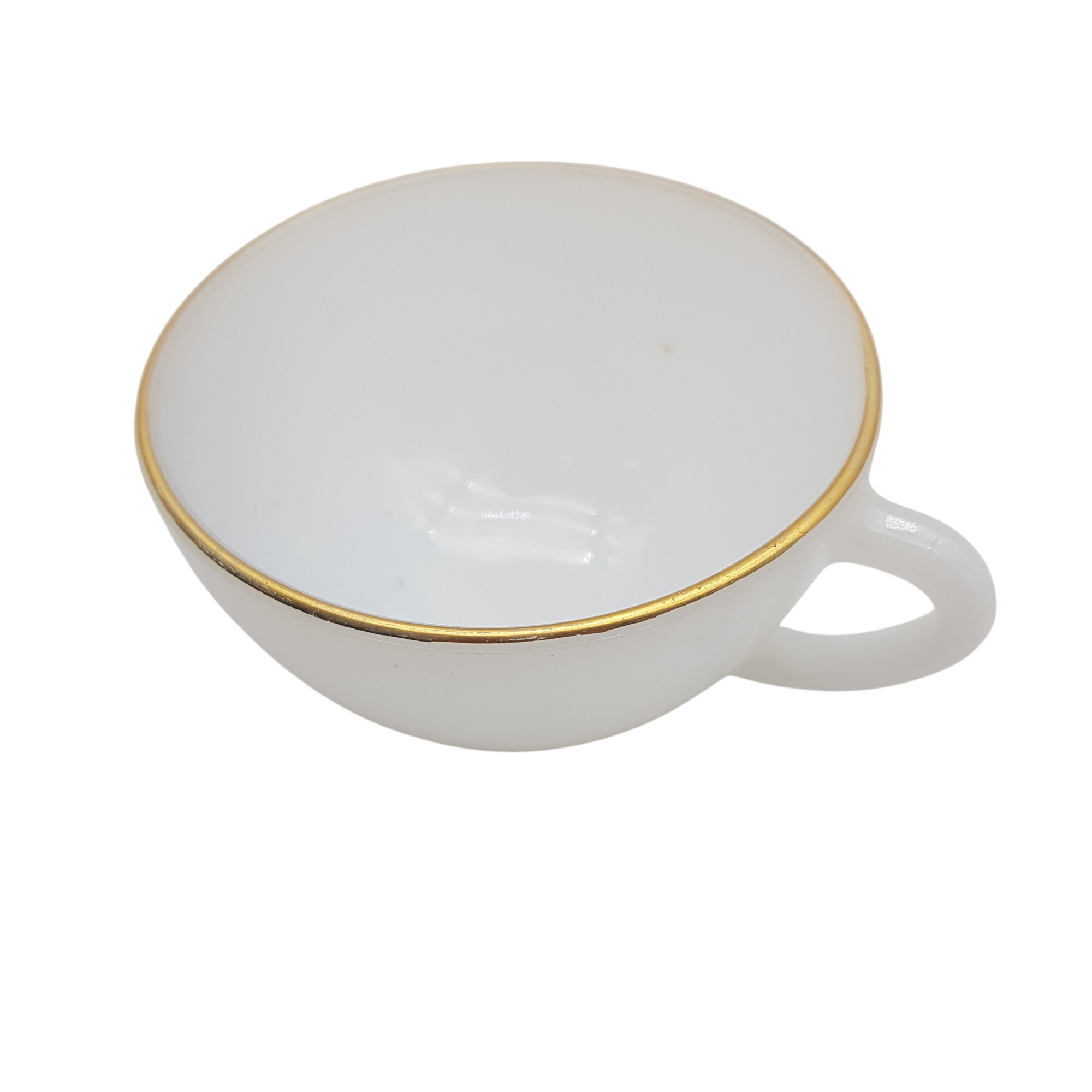 Lot de 13 tasses en Arcopal - liseré doré Bon état -  reconditionné disponible sur Label Emmaüs
